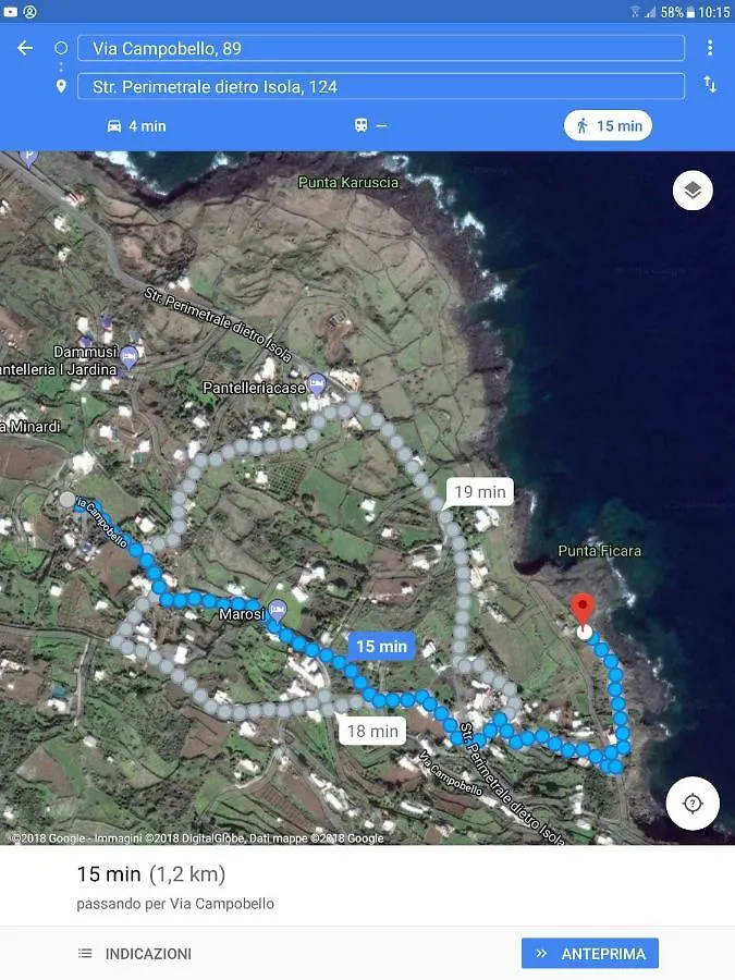 Marosi Villa Campobello Holiday home